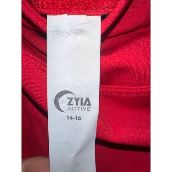 NWOT Zyia Red Banded Luxe Rendezvous Legging 7/8 24" Size 14-16 - Picture 10 of 13